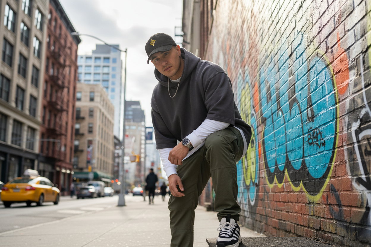 New Day VIII Dad Hat urban street photo